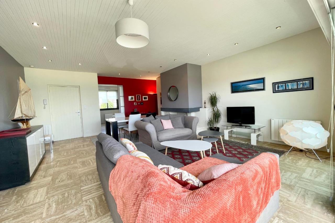 Luxury T3 Standing 2 - Vue Mer Exceptionnelle 180 Larmor-Plage Eksteriør billede