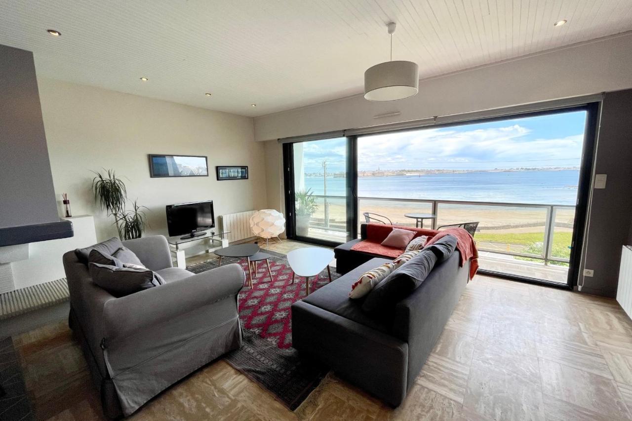 Luxury T3 Standing 2 - Vue Mer Exceptionnelle 180 Larmor-Plage Eksteriør billede