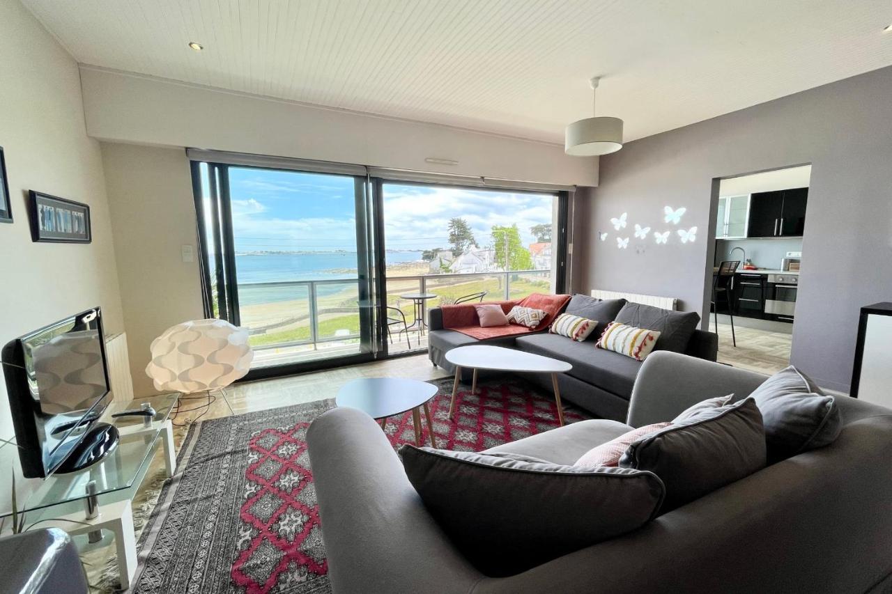 Luxury T3 Standing 2 - Vue Mer Exceptionnelle 180 Larmor-Plage Eksteriør billede
