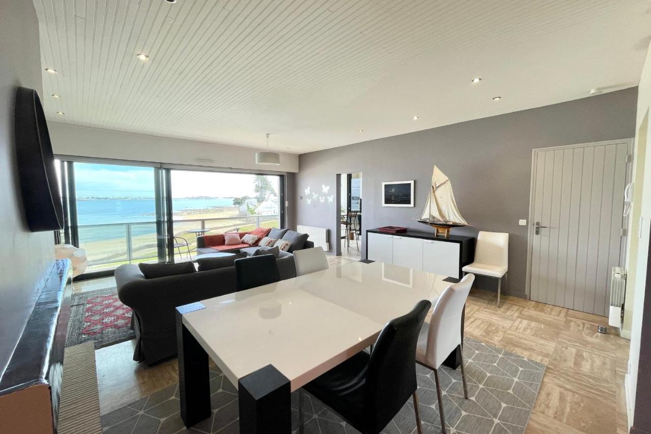 Luxury T3 Standing 2 - Vue Mer Exceptionnelle 180 Larmor-Plage Eksteriør billede