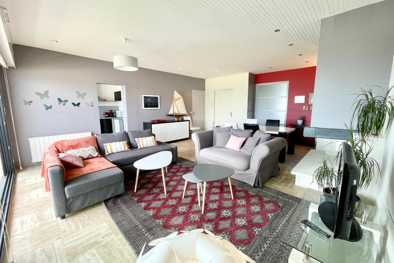 Luxury T3 Standing 2 - Vue Mer Exceptionnelle 180 Larmor-Plage Eksteriør billede
