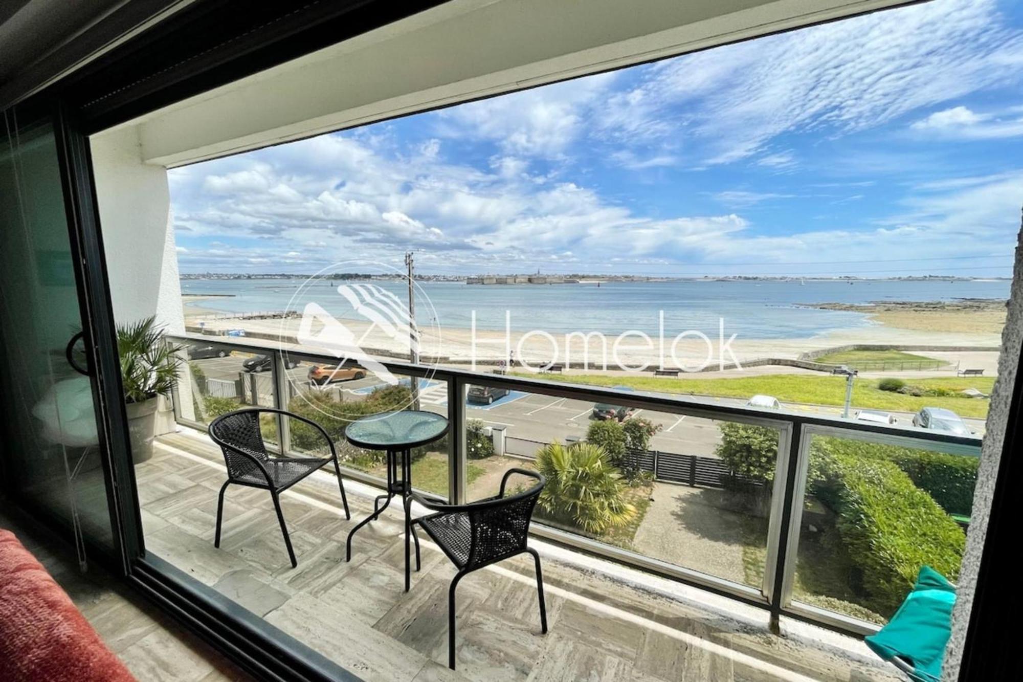 Luxury T3 Standing 2 - Vue Mer Exceptionnelle 180 Larmor-Plage Eksteriør billede